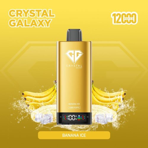 Crystal Galaxy 12000 Puffs Disposable Vape Banana Ice