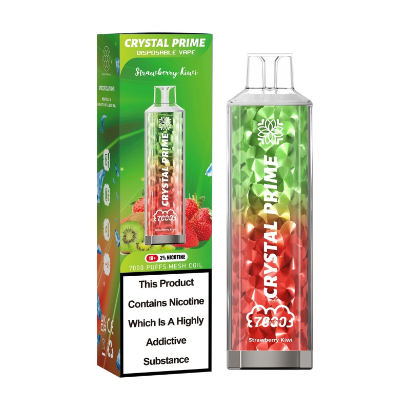 Crystal Prime Bar 7000 Puffs Water Melon Ice Flavour