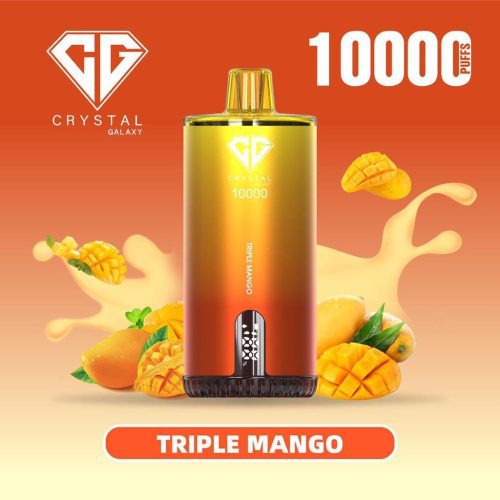 Crystal Galaxy 10000 Puffs Disposable Vape Triple Mango