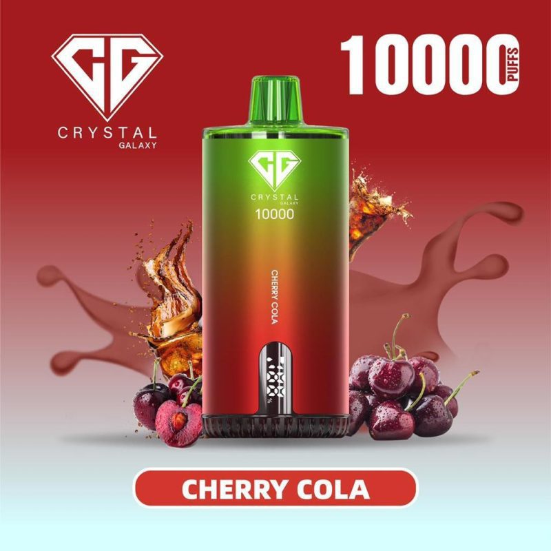 Crystal Galaxy 10000 Puffs Disposable Vape Cherry Cola